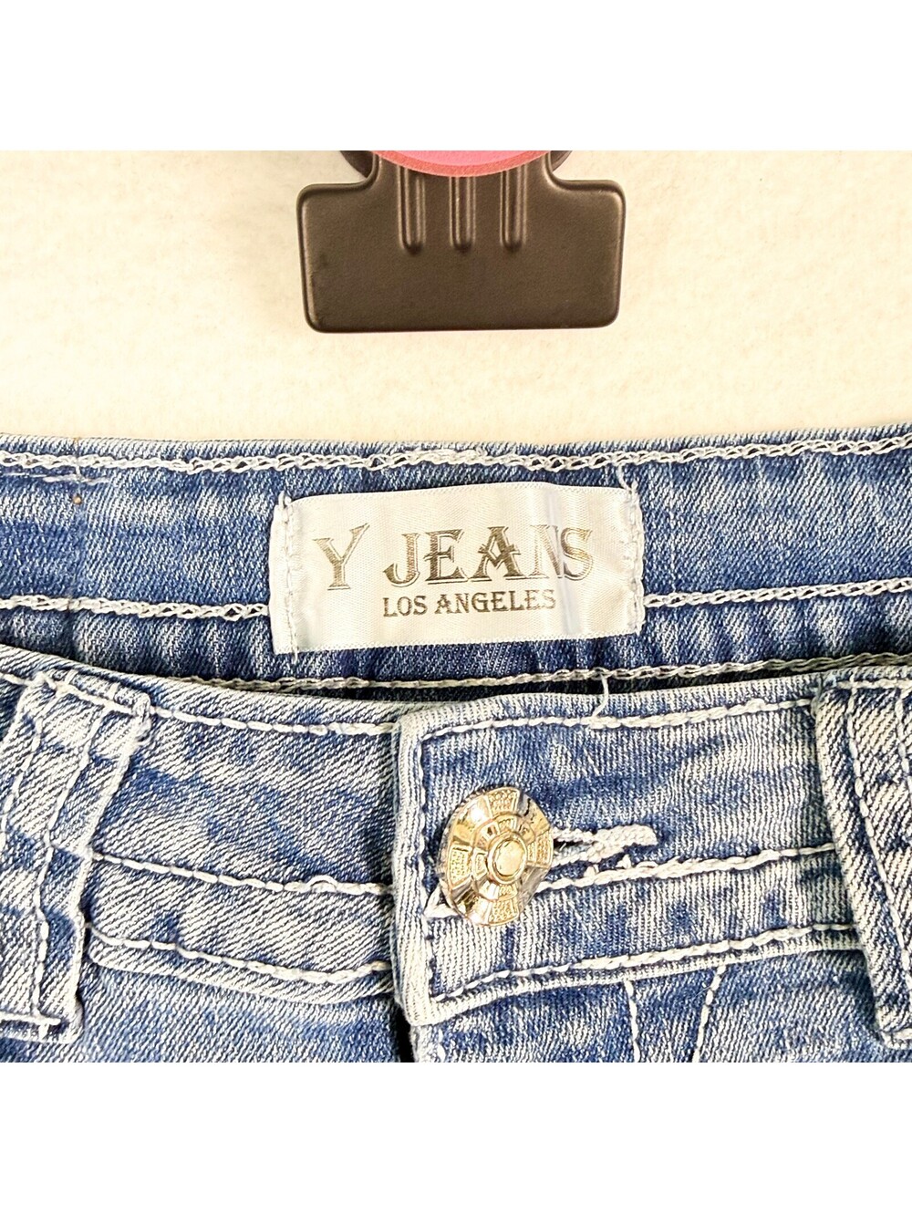 Y Jeans Los Angeles Embellished Bootcut Jeans Women’s 9/10 - Picture 4 of 15